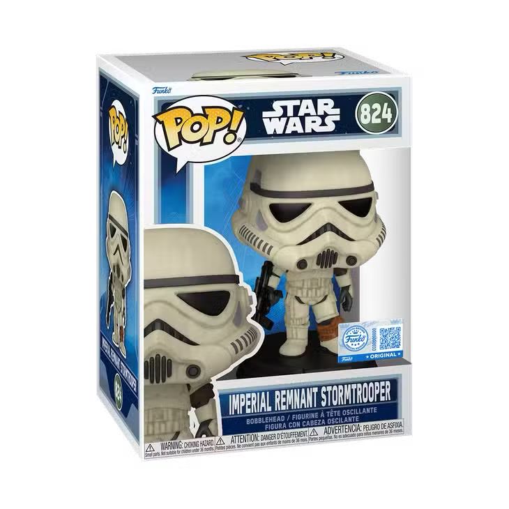 Funko Pop! Movies: Star Wars - Imperial Remnant Stormtrooper / Mercenary Guard Droid / The Mandalorian with Grogu / Zeb Orrrelios / Zeb In The Razor Chest *PREORDER*