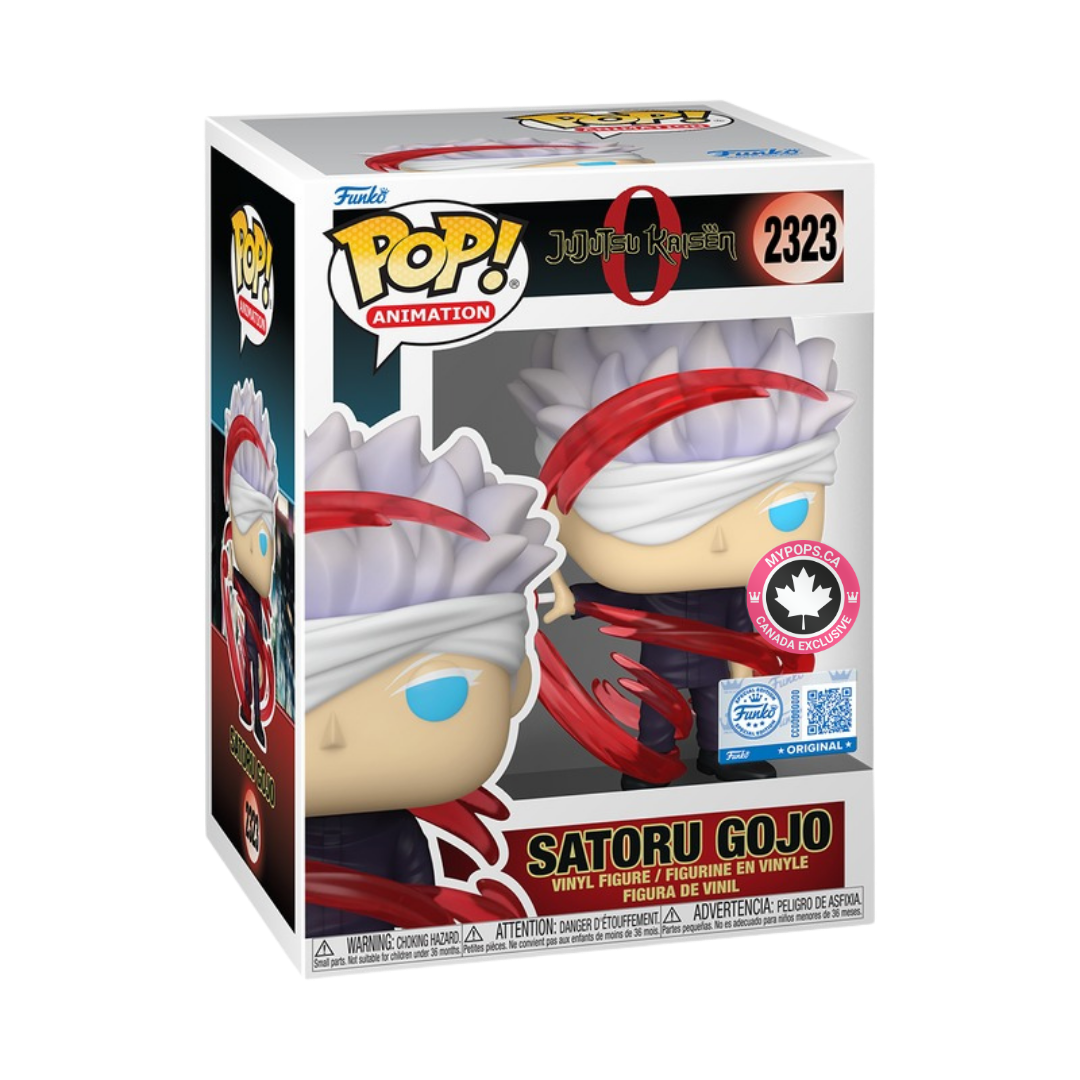 Funko Pop! Anime: Jujutsu Kaisen 0 - Satoru Gojo (Cursed Technique Reversal: Red) #2323 [MyPops Canada Exclusive] *PREORDER*