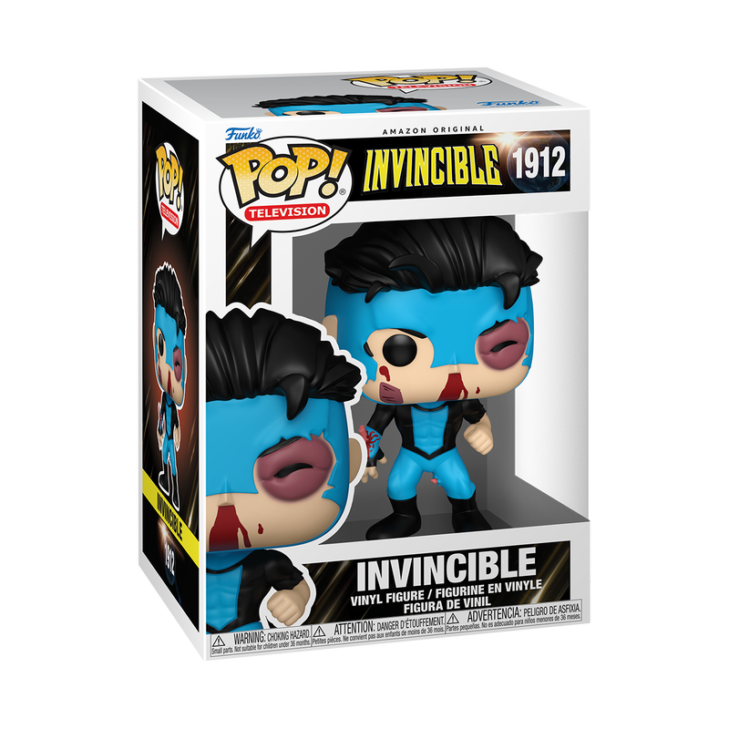 Funko Pop! Television: Invincible - Atom Eve (Armored) / Invincible (Battle Damaged) / Conquest *PREORDER*