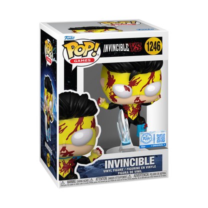 Funko Pop! Games: Invincible VS - Invincible (Flying Kick) / Ella Mental *PREORDER*