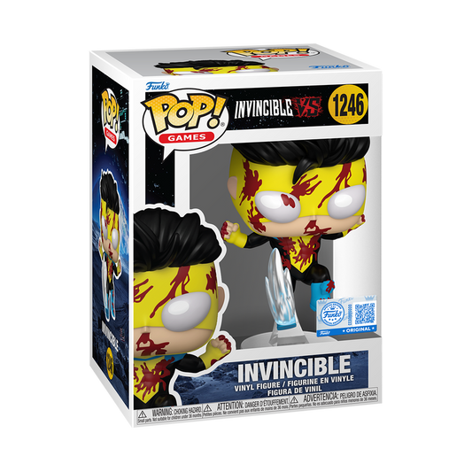 Funko Pop! Games: Invincible VS - Invincible (Flying Kick) / Ella Mental *PREORDER*
