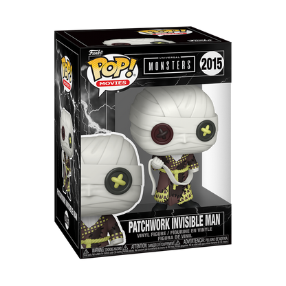 Funko Pop! Movies: Universal Monsters (Patchwork) - Invisible Man / Dracula / Bride / Frankenstein *PREORDER*