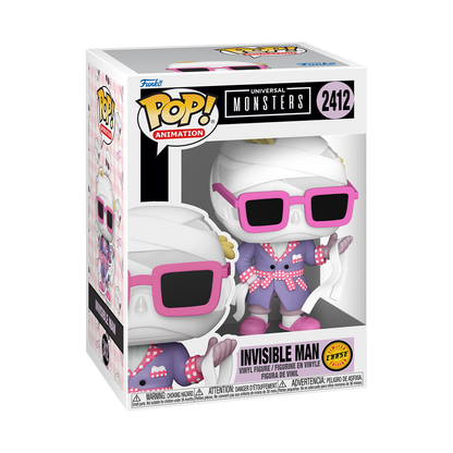 Funko Pop! Animation: Universal Monsters (Anime) - Invisible Man / Dracula / Bride Of Frankenstein / Frankenstein