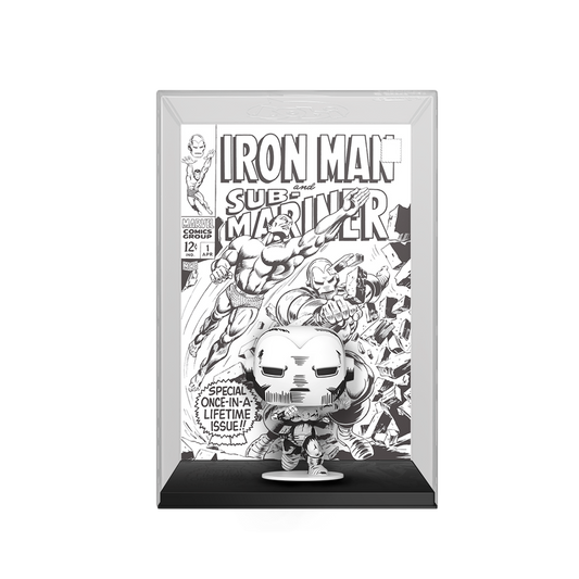 Funko Pop! Marvel - Iron Man (Black & White Comic Cover) #76 [Funko Limited Edition - 750pcs]