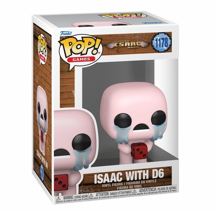 Funko Pop! Games: Binding Of Isaac - Isaac with D6 / Guppy / Azazel / Greed *PREORDER*