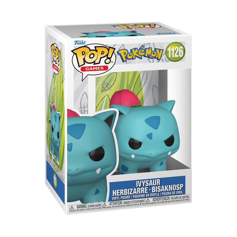 Funko Pop! Games: Pokemon - Goomy / Magmar / Zoroark / Ivysaur / Charmeleon / Electabuzz
