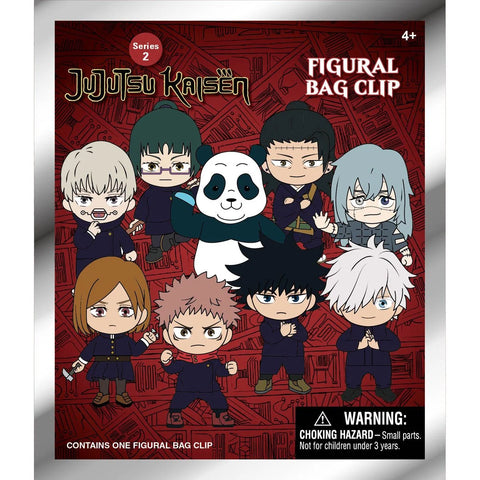 Jujutsu Kaisen Series 2 3D Foam MYSTERY Bag Clip *PREORDER*