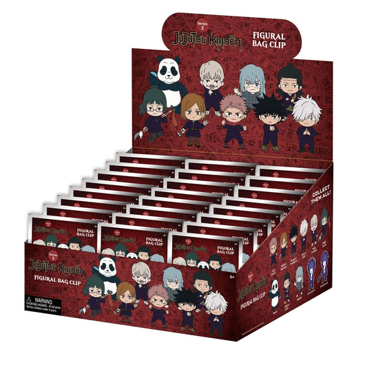 Jujutsu Kaisen Series 2 3D Foam MYSTERY Bag Clip