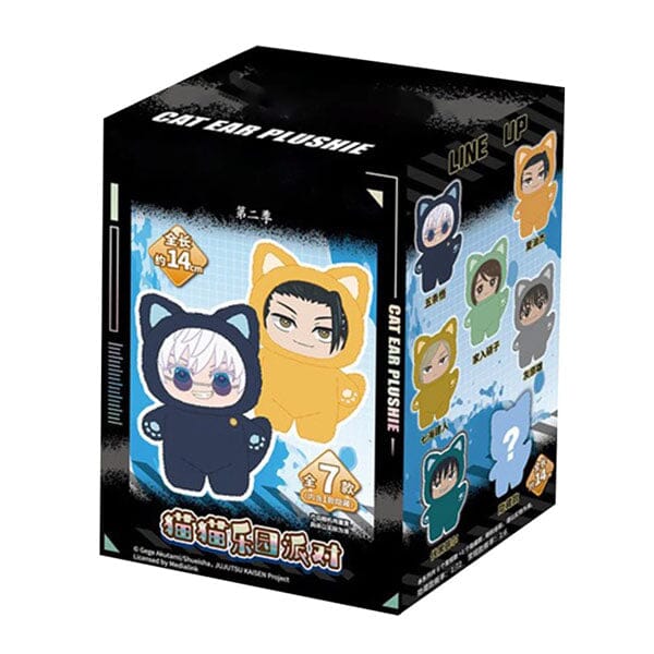 EAKI - Jujutsu Kaisen Cat Ear Vinyl Face Plush Keychain Blind Box