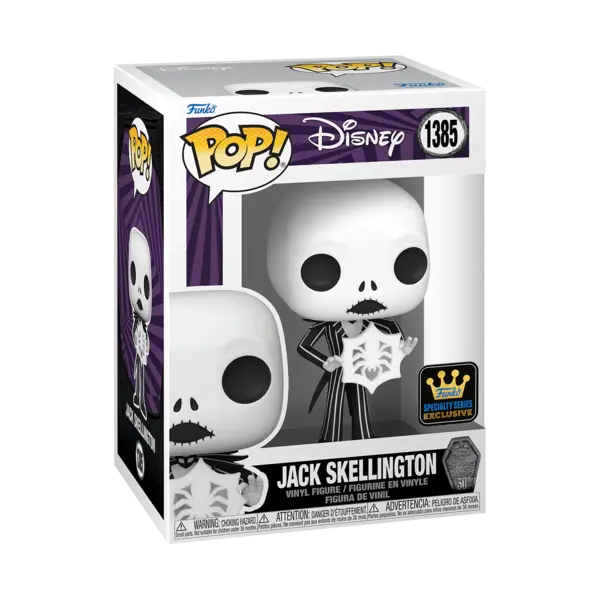 Funko Pop! Disney The Nightmare Before Christmas 30th Anniversary Jack with Snowflake (Specialty) #1385