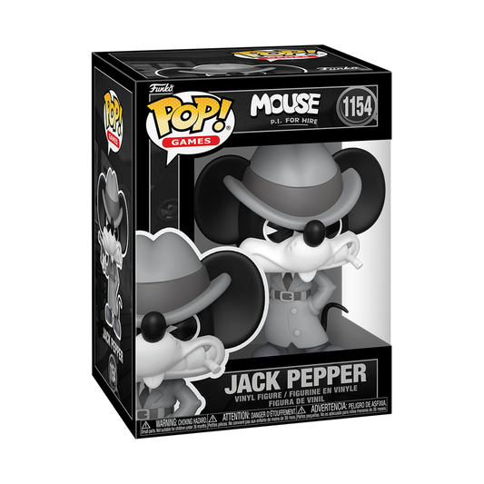 Funko Pop! Games: MOUSE P.I. For Hire - Jack Pepper #1154