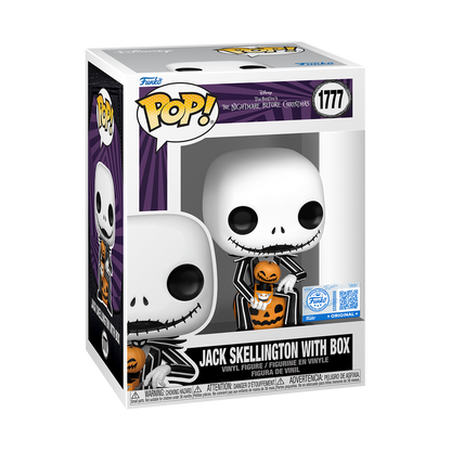 Funko Pop! Disney: The Nightmare Before Christmas - Jack Skellington with Box #1777 [Funko Special Edition] *PREORDER*