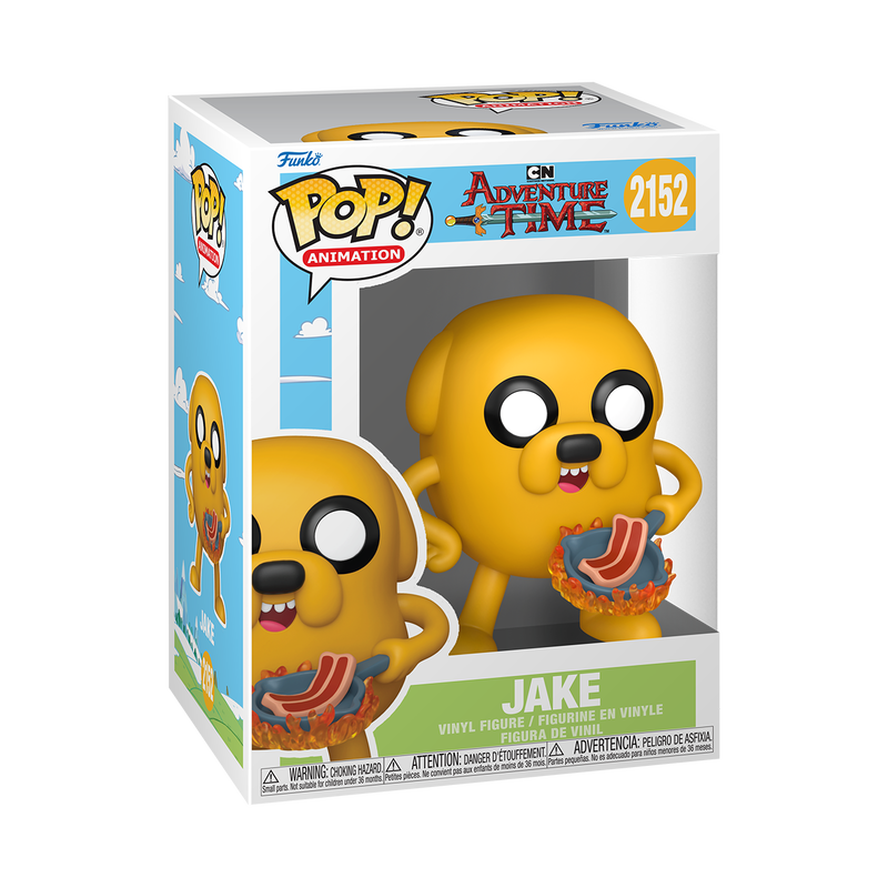 Funko Pop! Television: Adventure Time - Jake (with Bacon Pancakes) #2152