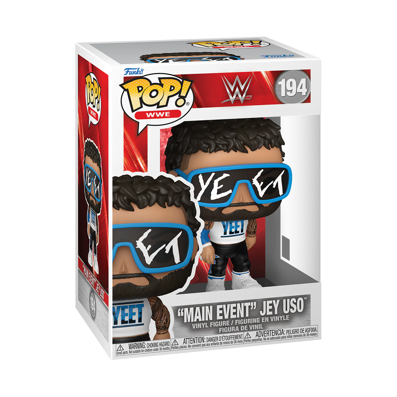 Funko Pop! Sports: WWE - The Boogyman / Bray Wyatt (SFX) / Jey Uso / Uncle Howdy / Jesse Ventura / Rhea Ripley *PREORDER*