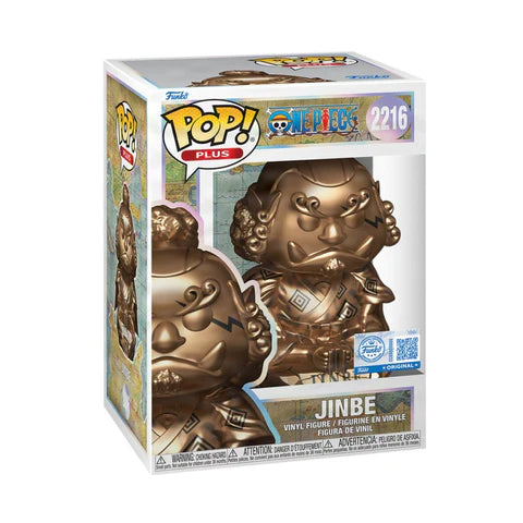 Funko Pop! Anime: One Piece - Plus! Jinbe (Bronze) #2216 [Funko Special Edition]