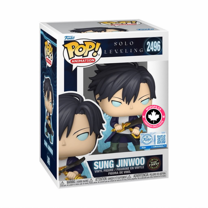 Funko Pop! Anime: Solo Leveling - Sung Jinwoo #2496 [MyPops Canada Exclusive] *PREORDER*