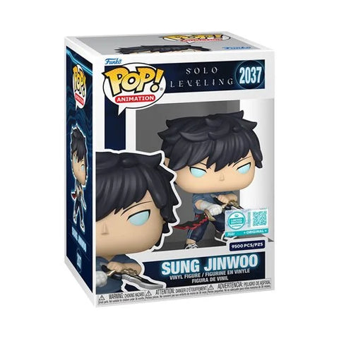 Funko Pop! Anime: Solo Leveling - Sung Jinwoo (Upgrade) #2037 [Funko Limited Edition 9,500pcs] *PREORDER*