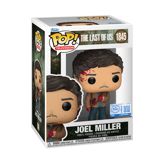 Funko Pop! Television: The Last Of Us - Joel Miller (Bloody) #1845 [Funko Special Edition - Entertainment Earth Exclusive]