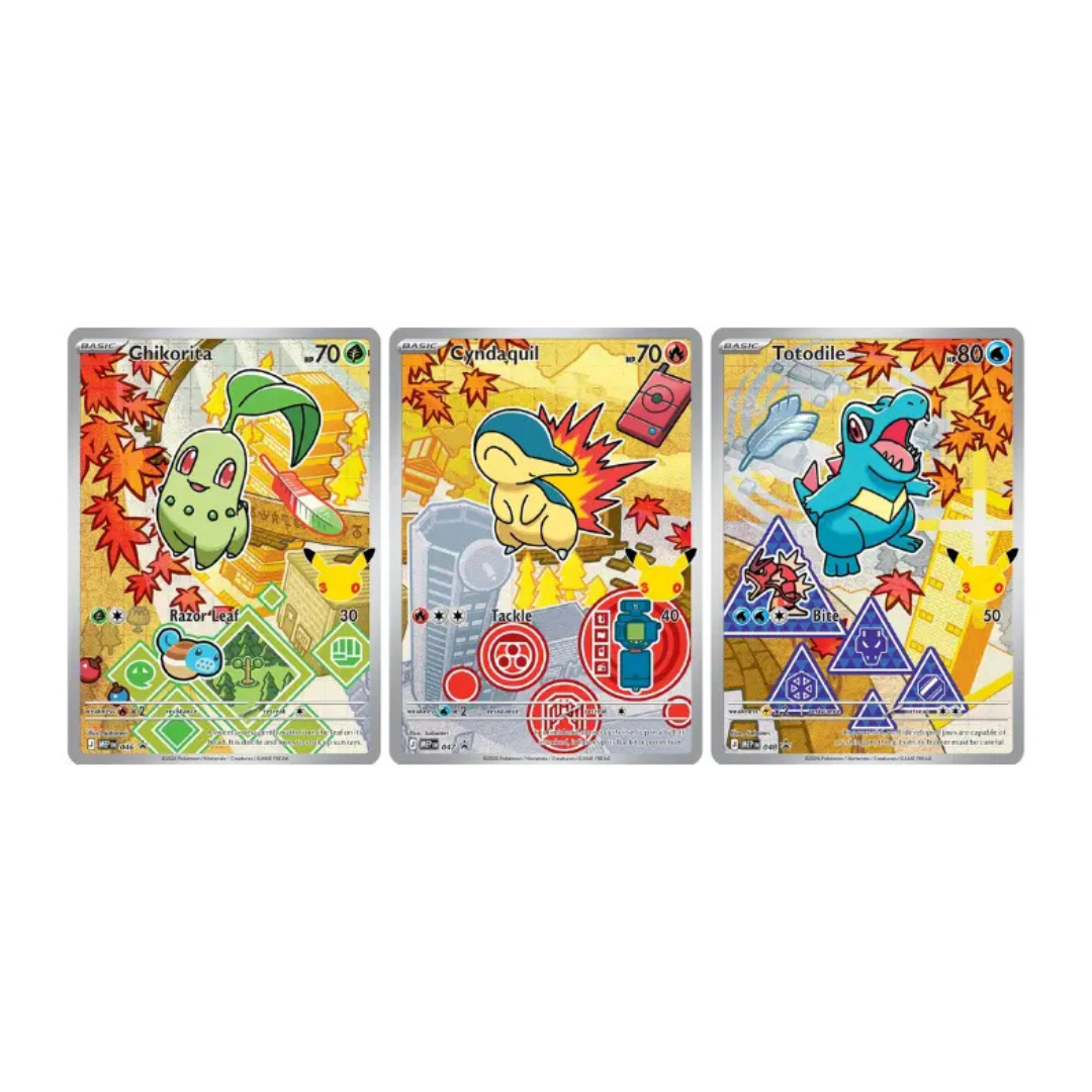 Pokemon TCG - First Partners Series 2 Single Cards / 3pc Set