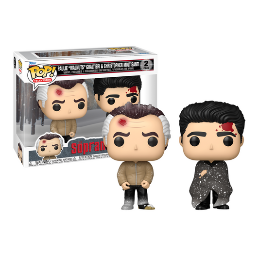 Funko Pop! Television: The Sopranos - Paulie "Walnuts" Gualtieri & Christopher Moltisanti 2pk