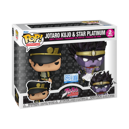 Funko Pop! Anime: Jojo's Bizarre Adventure - Dio & The World 2pk