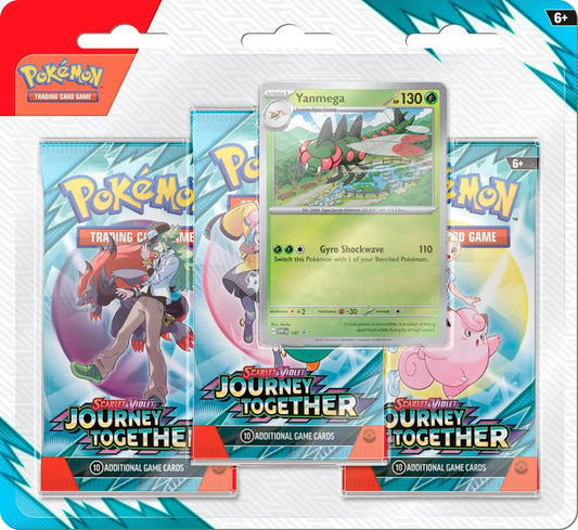 Pokemon TCG: Scarlet & Violet - Journey Together 3pc Blister Pack