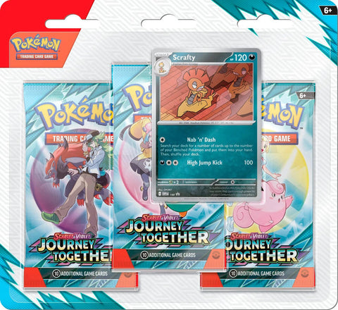 Pokemon TCG: Scarlet & Violet - Journey Together 3pc Blister Pack