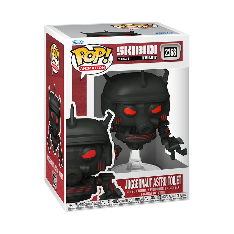 Funko Pop! Animation: Skibidi Toilet - Titan Cameraman / Titan Speakerman / Titan TV Man / Juggernaut Astro Toilet *PREORDER*