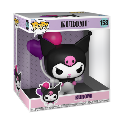 Funko Pop! Sanrio - Jumbo 10" Kuromi with Balloons #158 *PREORDER*