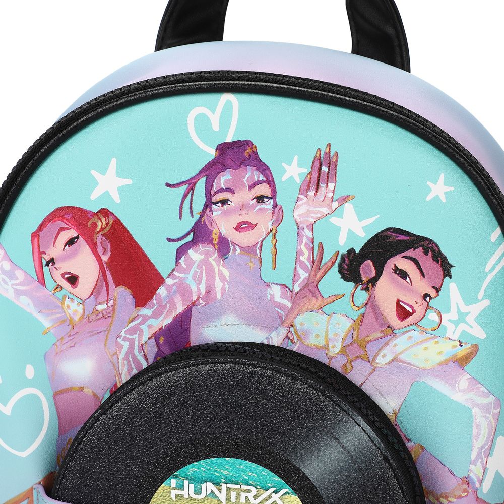 K-Pop Demon Hunters - HUNTR/X Iridescent Mini Backpack with Coin Purse