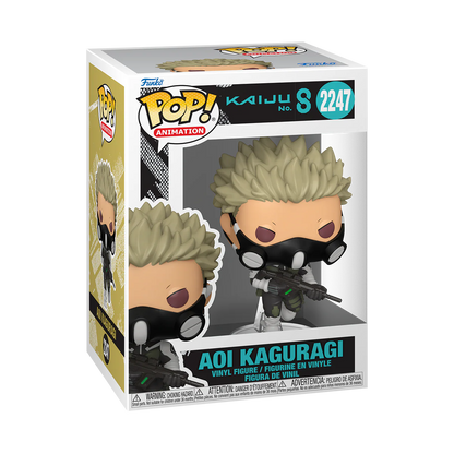 Funko Pop! Anime: Kaiju No. 8 - Isao Shinomiya / Iharu Furuhashi / Haruichi Izumo / Aoi Karuragi / Deluxe Kikoru Shinomiya / Super 6" Kaiju No. 8 (Uncontrolled)