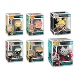 Funko Pop! Anime: Kaiju No. 8 - Isao Shinomiya / Iharu Furuhashi / Haruichi Izumo / Aoi Karuragi / Deluxe Kikoru Shinomiya / Super 6" Kaiju No. 8 (Uncontrolled) *PREORDER*