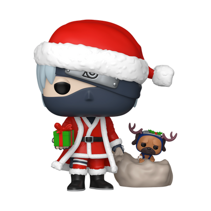 Funko Pop! Anime: Holiday Outfits - Plus! Tanjiro / Nezuko / Naruto / Kakashi with Pakkun