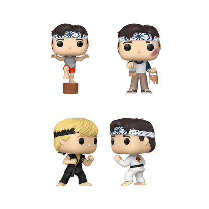Funko Pop! Movies: The Karate Kid - Daniel #2080 / Daniel #2081 / Johnny & Daniel 2pk