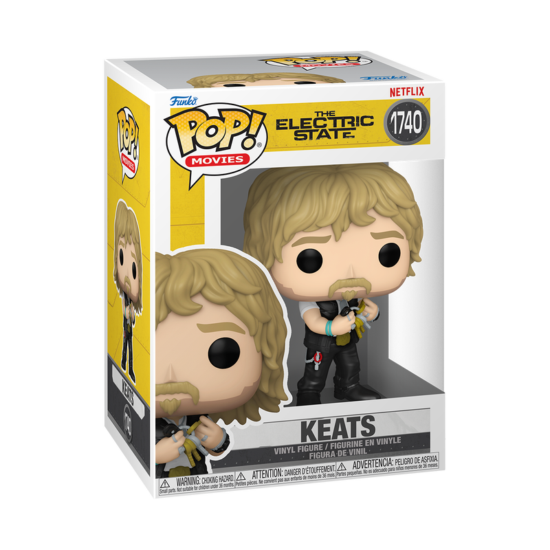 Funko Pop! Movies: The Electric State - Michelle / Cosmo / Keats / Herman / Mr. Peanut Character