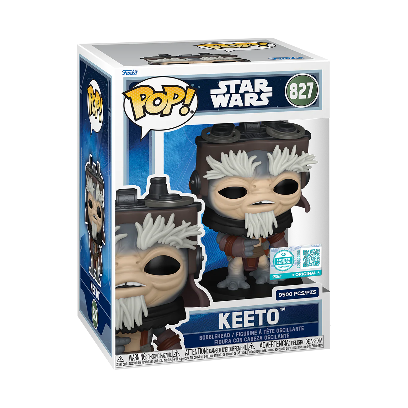 Funko Pop! Star Wars - Keeto #827 [Funko Limited Edition - 9,500pcs] *PREORDER*