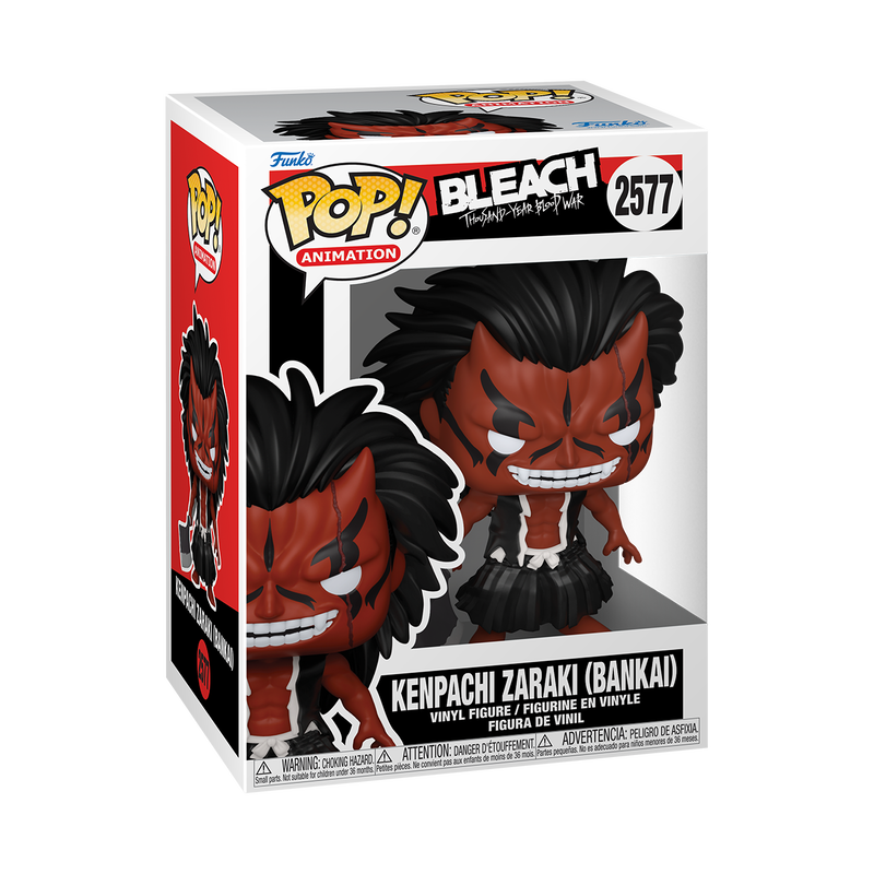 Funko Pop! Anime: Bleach (Thousand-Year Blood War) - Demi-Hollowfied Ichigo / Absolute Bankai Hitsugaya / Kenpachi (Bankai) / Jugram Haschwalth / Premium! Yoruichi / Yhwach *PREORDER*