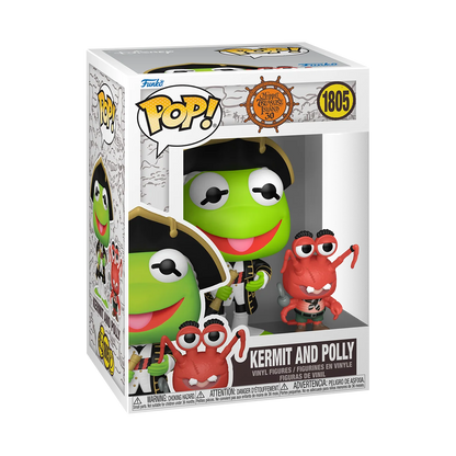 Funko Pop! The Muppets: Treasure Island - Miss Piggy / Kermit And Polly / Sam Eagle *PREORDER*