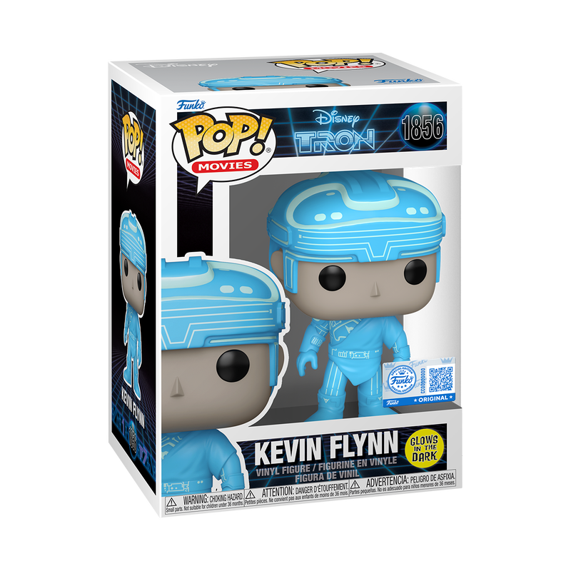 Funko Pop! Movies: Tron - Kevin Flynn #1856 [Funko Special Edition - Glow-In-The-Dark (GITD)] *PREORDER*
