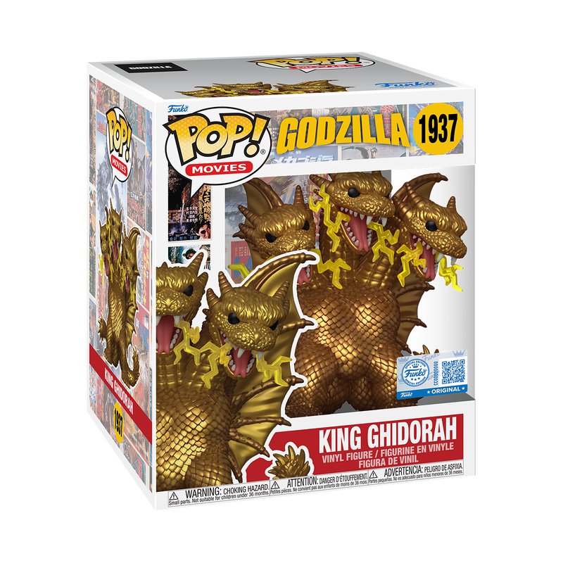Funko Pop! Movies: Godzilla - Super 6" King Ghidorah #1937 [Funko Special Edition]