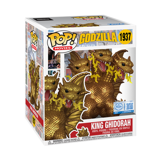 Funko Pop! Movies: Godzilla - Super 6" King Ghidorah #1937 [Funko Special Edition]