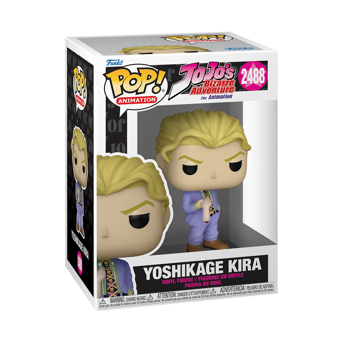 Funko Pop! Anime: Jojo's Bizarre Adventure - Josuke Higashikata / Yoshikage Kira / Koichi Hirose / Josuke & Shining Diamond 2pk *PREORDER*