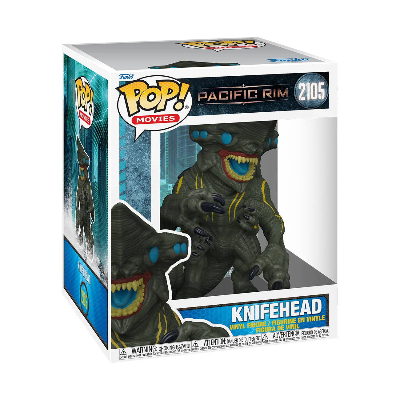 Funko Pop! Movies: Pacific Rim - Raleigh Becket / Marshal Pentecost / Gipsy Danger [GITD] / Striker Eureka / Knifehead *PREORDER*