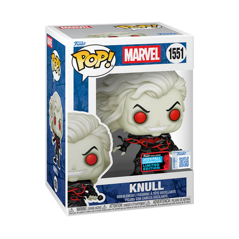 Funko Pop! Marvel - Knull #1551 [Shared Convention Sticker 2025 NYCC] *PREORDER*