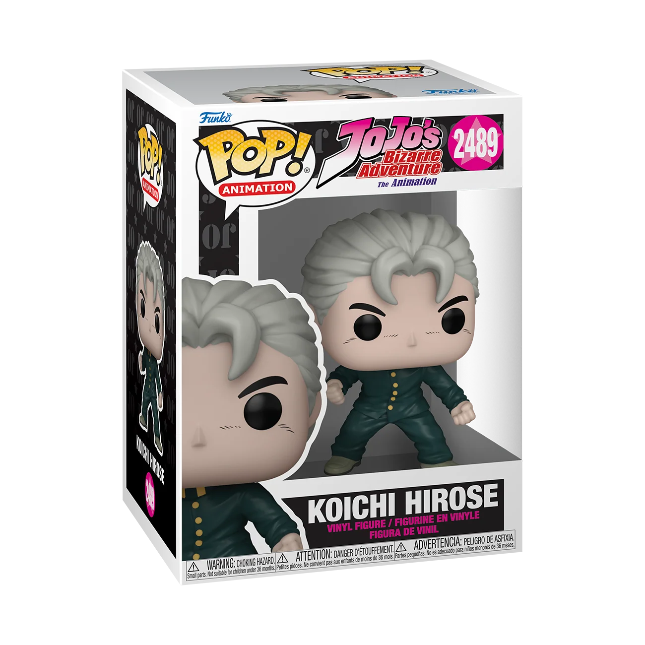 Funko Pop! Anime: Jojo's Bizarre Adventure - Josuke Higashikata / Yoshikage Kira / Koichi Hirose / Josuke & Shining Diamond 2pk *PREORDER*