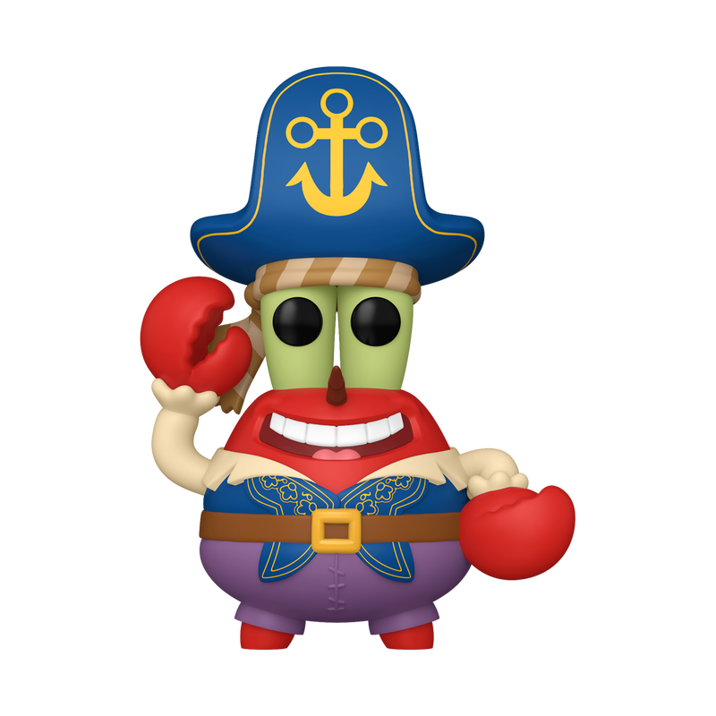 Funko Pop! Television: Spongebob Squarepants - Spongebob (Pirate) / Spongebob (Flying Dutchman) / Gary (Pirate) / Patrick (Pirate) / Mr. Krabs (Pirate) / Squidward (Pirate)
