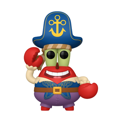 Funko Pop! Television: Spongebob Squarepants - Spongebob (Pirate) / Spongebob (Flying Dutchman) / Gary (Pirate) / Patrick (Pirate) / Mr. Krabs (Pirate) / Squidward (Pirate)