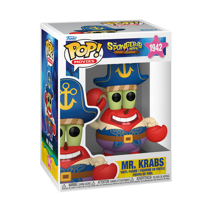 Funko Pop! Television: Spongebob Squarepants - Spongebob (Pirate) / Spongebob (Flying Dutchman) / Gary (Pirate) / Patrick (Pirate) / Mr. Krabs (Pirate) / Squidward (Pirate)