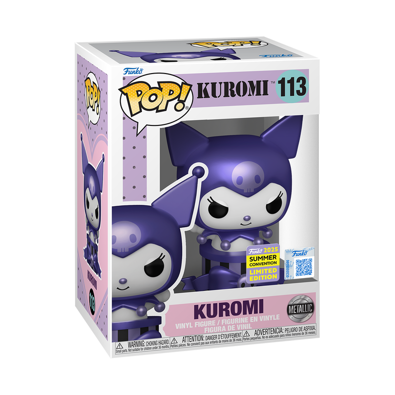 Funko Pop! Sanrio - Kuromi (Metallic Purple) #113 [2025 SDCC