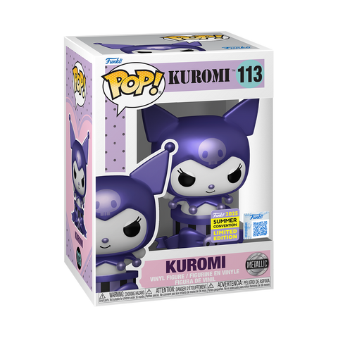 Funko Pop! Sanrio - Kuromi (Metallic Purple) #113 [2025 SDCC Summer Convention Exclusive] *PREORDER*